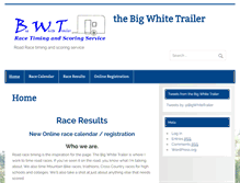 Tablet Screenshot of bigwhitetrailer.com